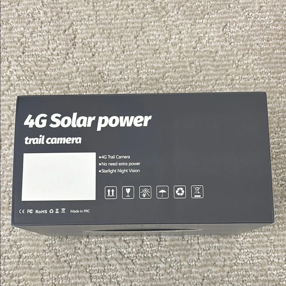 4G Solar Power Trail Camera with Night Vision